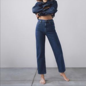 Everlane The Way High Organic Cotton Jeans Size 30